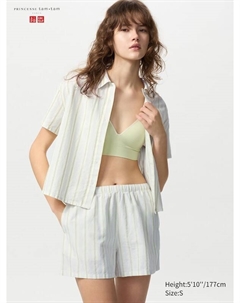 Пижама (полосатая), синий Uniqlo