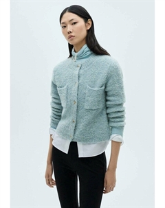 Кардиган, светло-голубой Mango