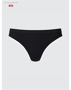 Трусы средней посадки, черный Uniqlo