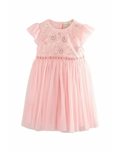 Повседневное платье REGULAR FIT -EMBELLISHED DETAIL , фуксия Baker by ted baker