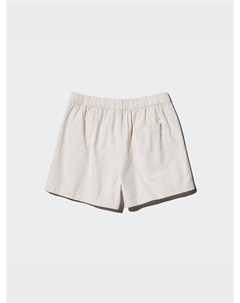 Легкие хлопковые шорты, бежевый Uniqlo