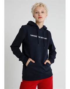 Толстовка LADIES I BROKE HOODY, темно-синий Merchcode