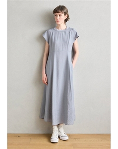 Повседневное платье DRESS FEMININE SHAPE ROUND NECKLINE MIDI LENGTH CUTLINES, темно-синий Marc o'polo