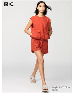 Шорты с экипировкой, оранжевый Uniqlo