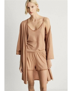 Халат, коричневый Mango