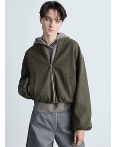 Толстовка на молнии, оранжевый Mango