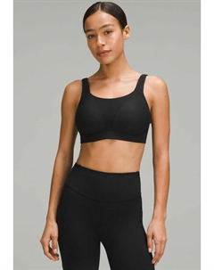 Спортивный бюстгальтер RUN TIMES, черный Lululemon