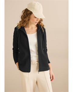 Толстовка на молнии, черный Cecil