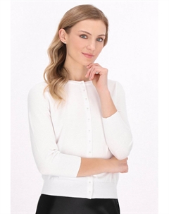 Кардиган, белый Dreimaster