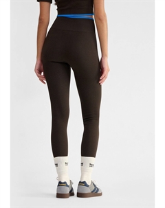 Леггинсы, темно-зеленый Hummel