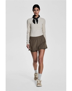 Двухслойные шорты для бега с технологией DryMove, бежевый H&m