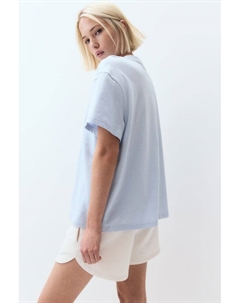 Футболка оверсайз, голубой H&m