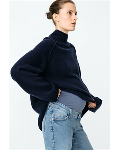 Джинсы Mama slim по щиколотку, синий H&m