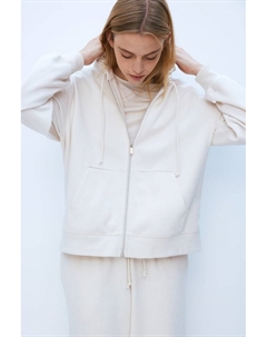 Куртка с капюшоном, бежевый H&m