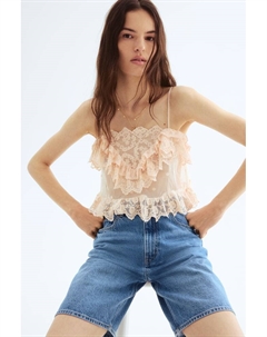 Джинсовые шорты-бермуды, синий H&m