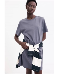 Платье-Футболка, серый H&m