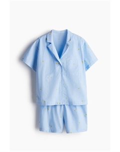 Пижама с топом и шортами, мультиколор H&m
