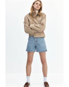 Джинсовые шорты с высокой талией, мультиколор H&m