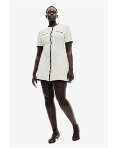 Платье из структурированного трикотажа, мультиколор H&m