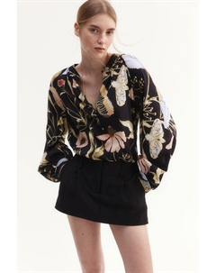 Блузка с воротником-стойкой, мультиколор H&m