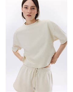 Футболка свободного кроя, бежевый H&m