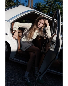 Мини-Платье ажурной вязки, бежевый H&m