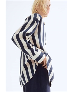 Блузка-Рубашка свободного покроя из льна, мультиколор H&m