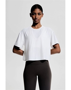 Спортивная рубашка свободного кроя с технологией DryMove, белый H&m