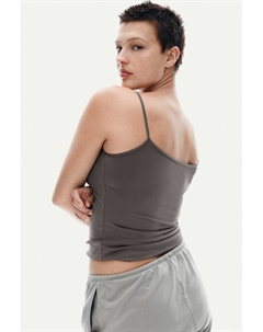 Майка из микрофибры, серый H&m