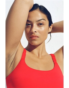 Мягкий верх бикини, красный H&m