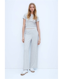 Футболка, облегающая фигуру, серый H&m