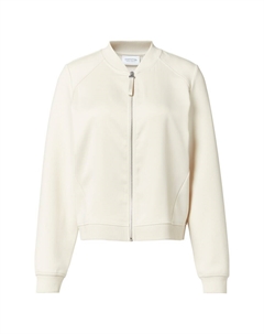 Толстовка с капюшоном на молнии, экрю Comma casual identity