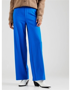 Широкие брюки со складкой спереди OBJLisa, королевский синий Object