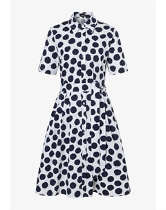 Платье-рубашка, цвет Blue denim/White More&more