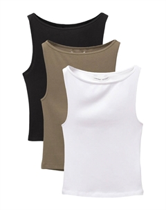 Топ, цвет Brocade/Black/White Pull & bear