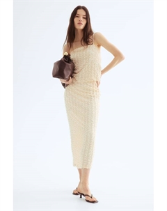 Юбка с бахромой, бежевый H&m