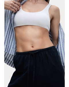 Брюки RICH DRAWSTRING TAPERED , темно-синий Marks & spencer