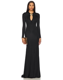 Платье с длинными рукавами, черный Giuseppe di morabito