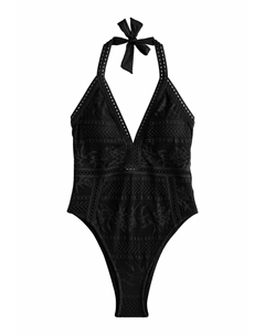 Купальный костюм HALTERNECK TUMMY CONTROL , черный Next