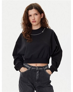 Толстовка оверсайз Dewita 50530446, черный Hugo