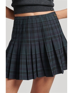 Клетчатая мини-юбка, фиолетовый Superdry