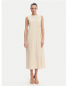 Летнее платье стандартный крой Tenebre 2515621032, экрю Weekend max mara