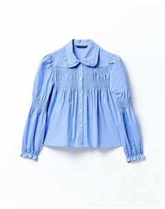 Полосатая резиновая рубашка, синий Сфера