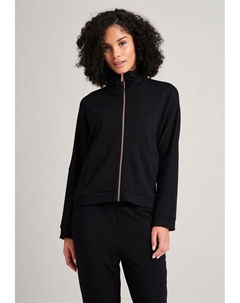 Толстовка на молнии, черный Schiesser