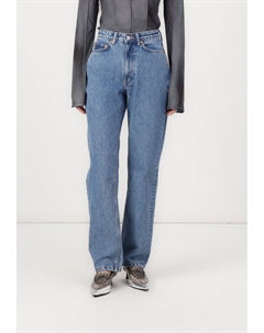 Джинсы прямого покроя RESOLUTE HIGH CURVE, синий Weekday