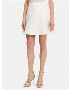 Мини-Юбка обычного кроя W5GD87 WH610, экрю Guess