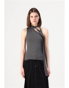 Топ IZA ONE SHOULDER , серый Weekday