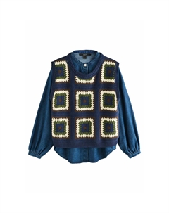 Джемпер SET, синий Next