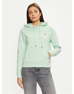 Толстовка обычного кроя W4YQ04 KC811, зеленый Guess