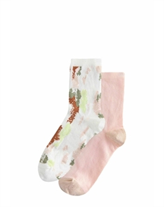 Носки 2 PACK, розовый Next